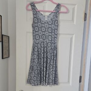 American Rag Black and White Floral Dress